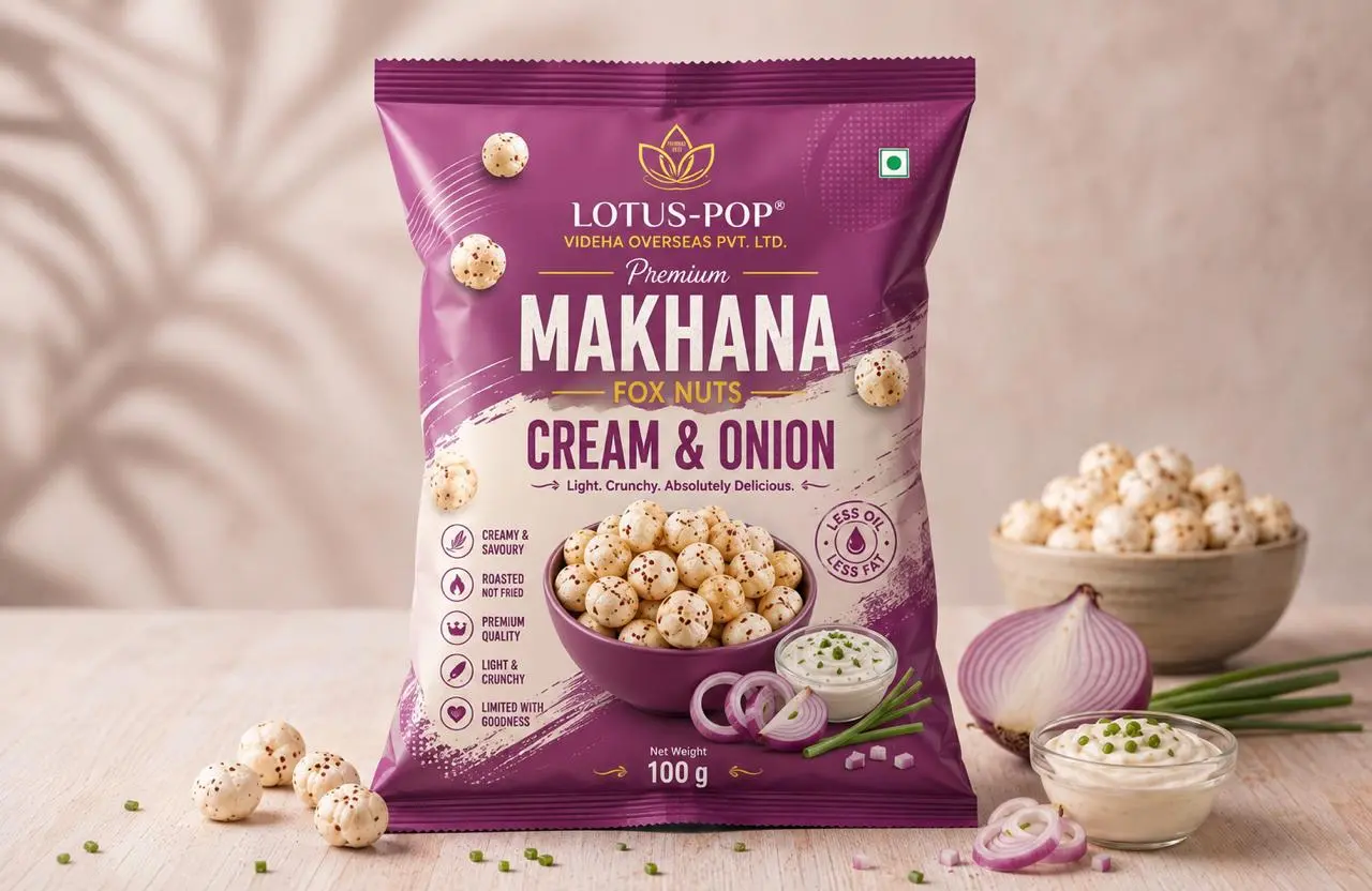 Cream & Onion Makhana